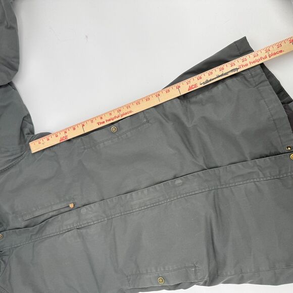 Fjallraven Kiruna Padded Parka Gray G-1000 Hooded Insulated Coat Womens M - Picture 12 of 16